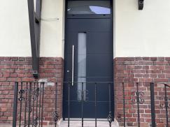 Aluminium-Haustür mit Einbruchhemmung PaXsecura 200 RC2 in Herten